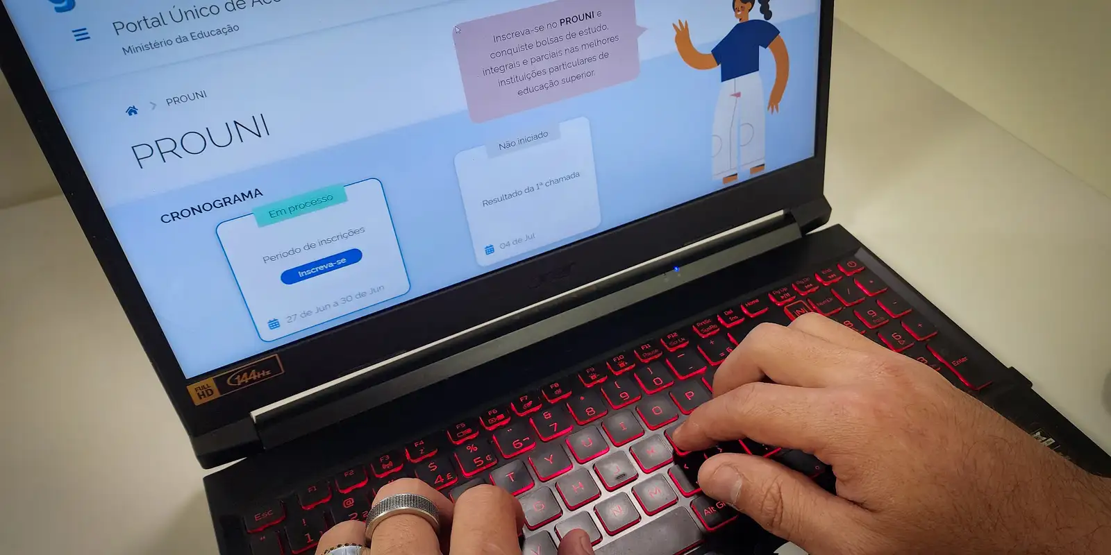  Prouni 2026: inscrições para o 1º semestre se encerram nesta quinta
