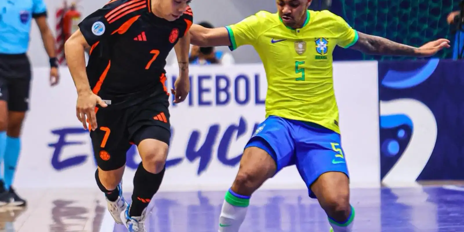  Copa América de Futsal: Brasil empata com Colômbia em estreia difícil