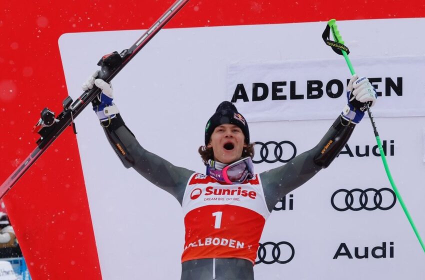  Lucas Pinheiro garante outra prata na Copa do Mundo de esqui alpino