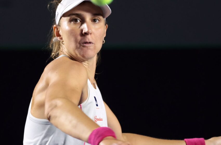  Bia Haddad cai na estreia e dupla de Stefani avança no WTA de Adelaide