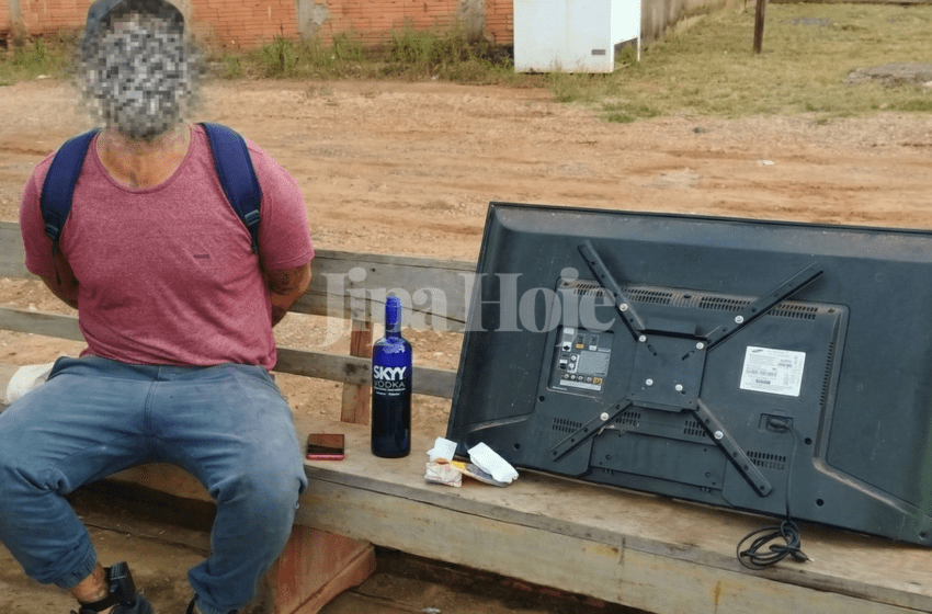  Homem com Tornozeleira é Preso em Cacoal após Furtos em Conveniência e Residência