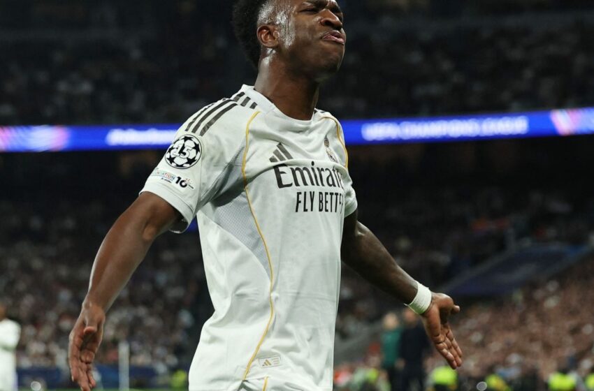  Vini Jr brilha e ajuda Real a despachar Benfica na Liga dos Campeões