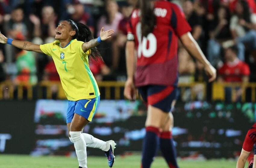  Seleção feminina derrota Costa Rica em primeiro amistoso de 2026