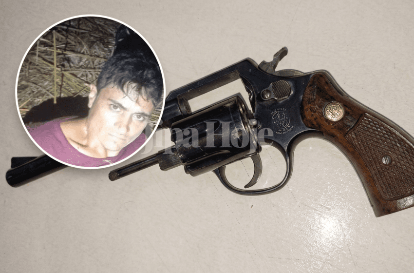  Suspeito é Baleado nas Pernas após Ameaçar Policiais com Revólver em Ji-Paraná