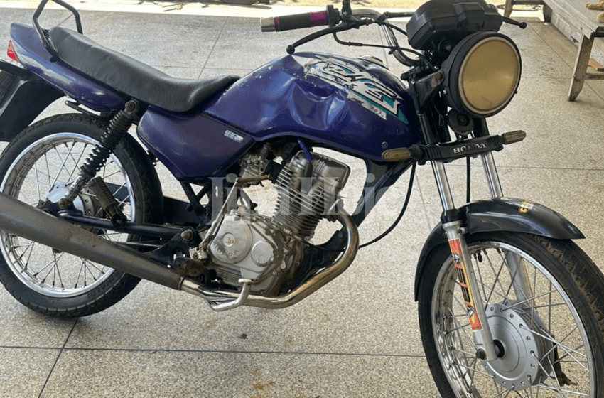  Homem é Preso em Ouro Preto do Oeste com Moto Adulterada e Chassi Raspado