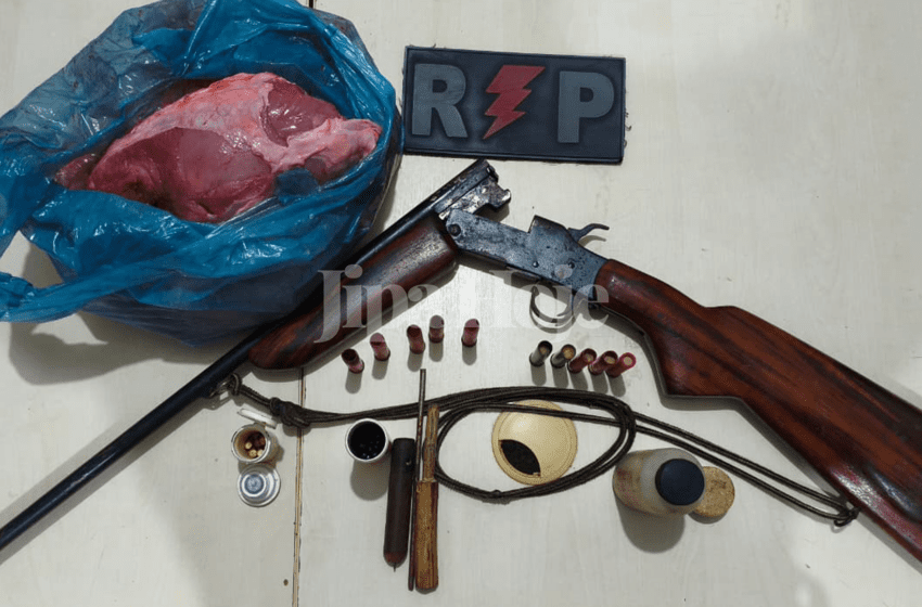  Homem é Preso com Arma e Capivara Abatida após Tiros no Anel Viário em Ji-Paraná