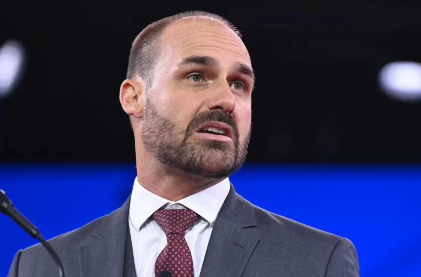  Vamos ter maioria no Senado e ‘impichar’ Alexandre de Moraes, diz Eduardo Bolsonaro nos EUA