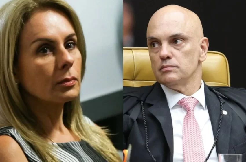  Esposa de Alexandre de Moraes nega ter recebido mensagens de Vorcaro