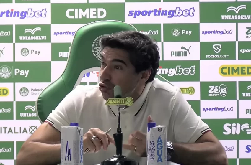  Fala de Abel causa polêmica: “Podem ir buscar Messi, Ronaldo…”