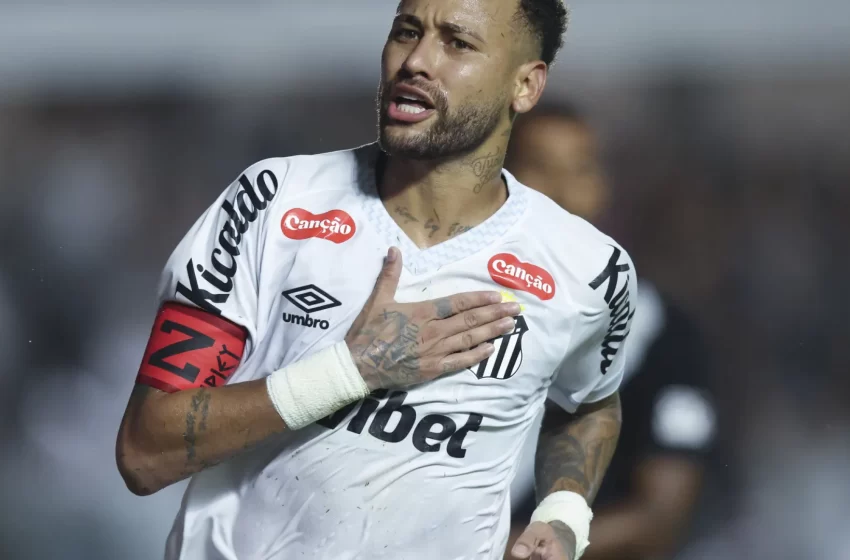  Neymar destaca importância de jogo-treino com sub-20 do Santos: ‘Já estive do outro lado’