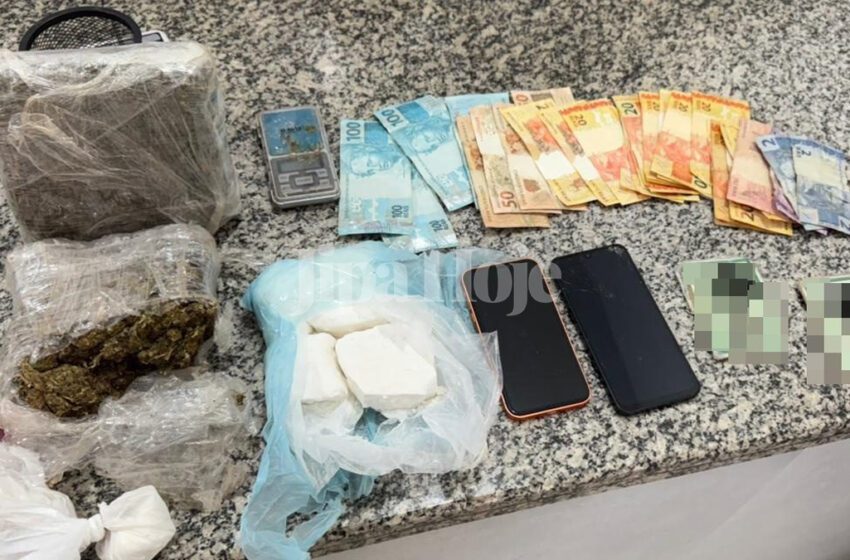  Polícia Militar Prende Três Suspeitos do Comando Vermelho e Apreende Drogas em Ponto de Tráfico em Pimenta Bueno