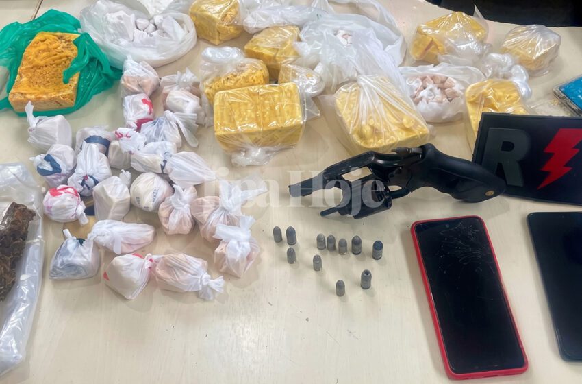  Polícia Militar Apreende Mais De 5 Kg De Entorpecentes E Arma De Fogo Em Ji-Paraná