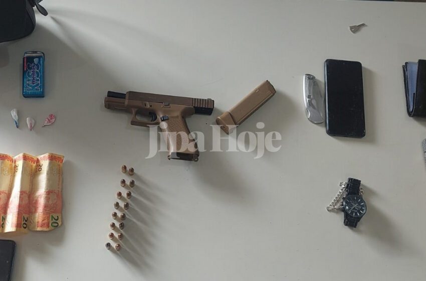  Quatro Pessoas são Presas com Arma Furtada e Drogas em Ação da Polícia Militar em Vilhena