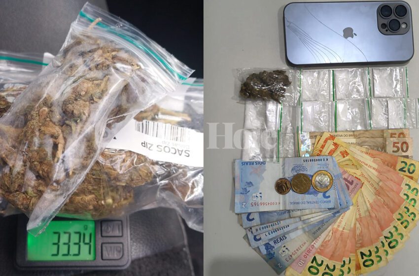  Polícia Apreende Drogas e Prende Suspeito de Tráfico em Ouro Preto