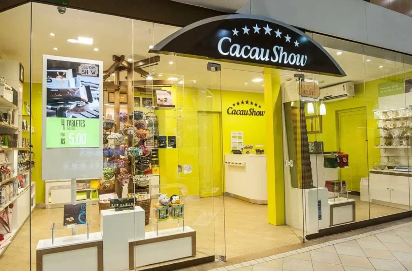  Em 20 dias, Cacau Show tira ideia das redes para lojas: ‘visão do dono dá velocidade’, diz CEO