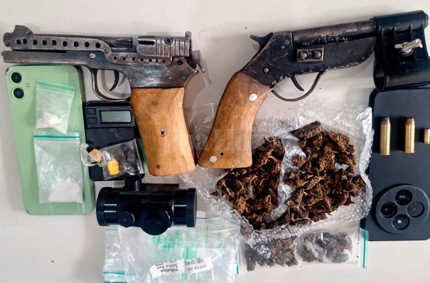  PM Apreende Drogas, Armas e Munições em Operação Contra o Crime Organizado em Ouro Preto do Oeste