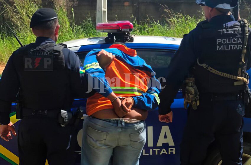  Foragido com Tornozeleira Desligada é Preso Durante Abordagem a Grupo Usando Drogas em Via Pública em Ji-Paraná