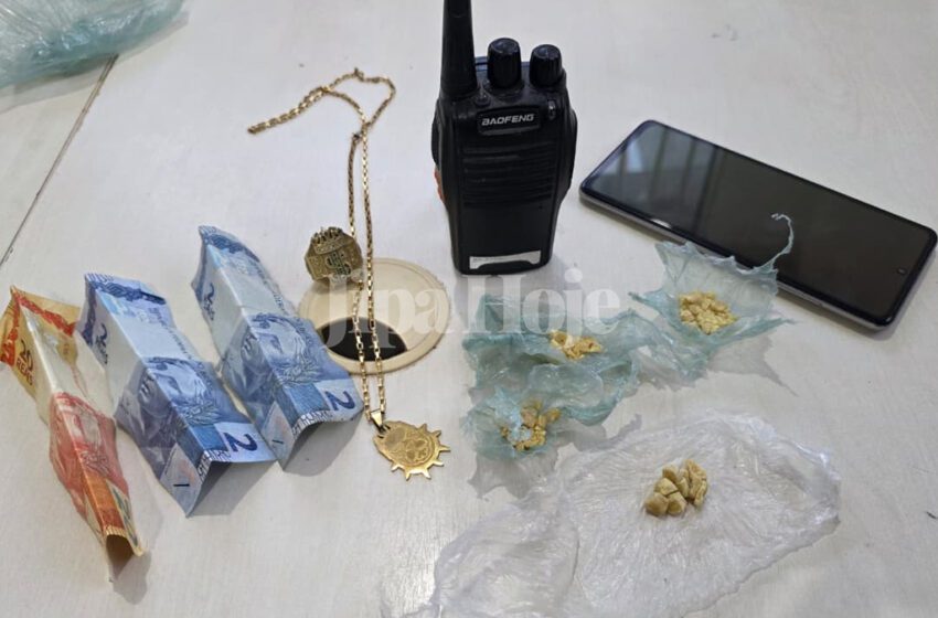  Adolescente de 16 Anos Vindo de Porto Velho é Apreendido com Crack e Rádio Comunicador em Ponto de Tráfico em Ji-Paraná