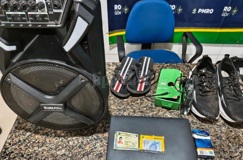  Mulher Suspeita de Furtos em Sequência é Presa Após Notebook Rastreado em Cacoal