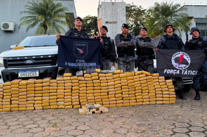  Operação Apreende 276 Quilos de Drogas e Prende Quatro Suspeitos em Ji-Paraná